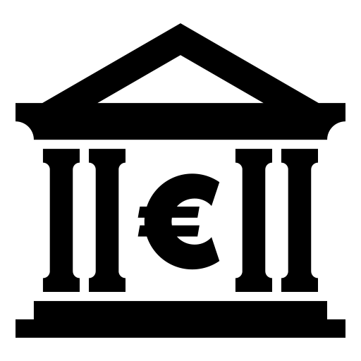 銀行のピクトグラム、アイコン、イラストの無料（フリー）素材（SVG/JPG/PNG）