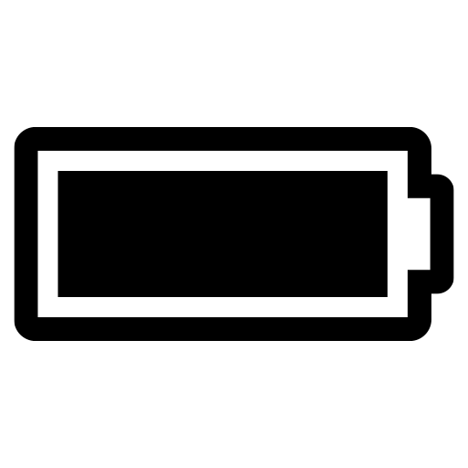 バッテリー残量のピクトグラム、アイコン、イラストの無料（フリー）素材（SVG/JPG/PNG）