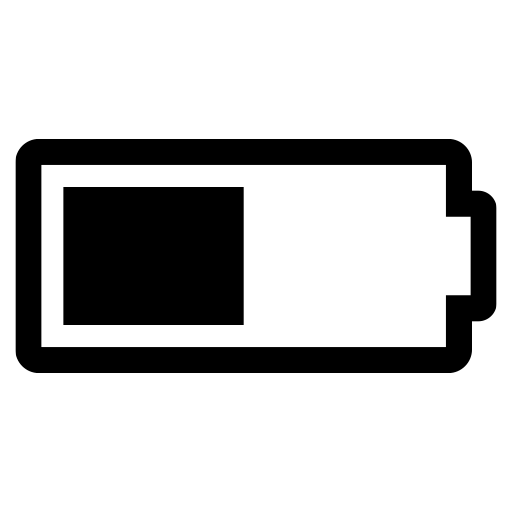 バッテリー残量のピクトグラム、アイコン、イラストの無料（フリー）素材（SVG/JPG/PNG）