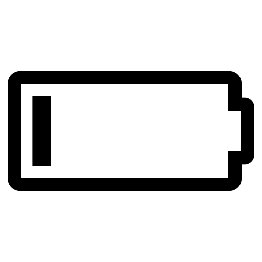 バッテリー残量のピクトグラム、アイコン、イラストの無料（フリー）素材（SVG/JPG/PNG）