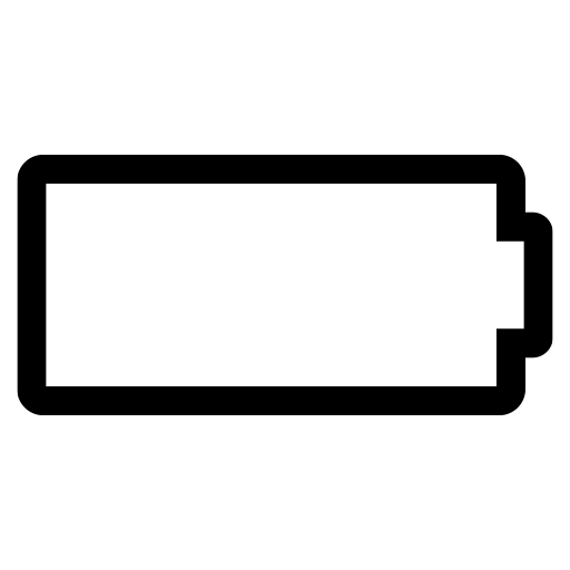 バッテリー残量のピクトグラム、アイコン、イラストの無料（フリー）素材（SVG/JPG/PNG）