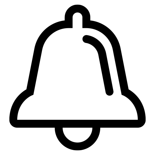 ベルのピクトグラム、アイコン、イラストの無料（フリー）素材（SVG/JPG/PNG）