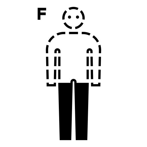 両足のピクトグラム、アイコン、イラストの無料（フリー）素材（SVG/JPG/PNG）