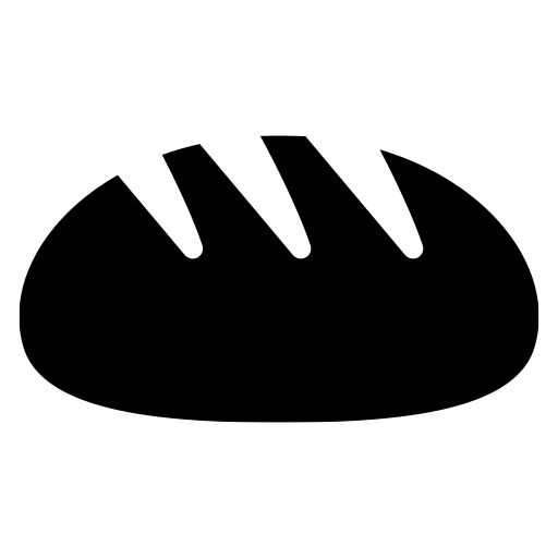 パンのピクトグラム、アイコン、イラストの無料（フリー）素材（SVG/JPG/PNG）