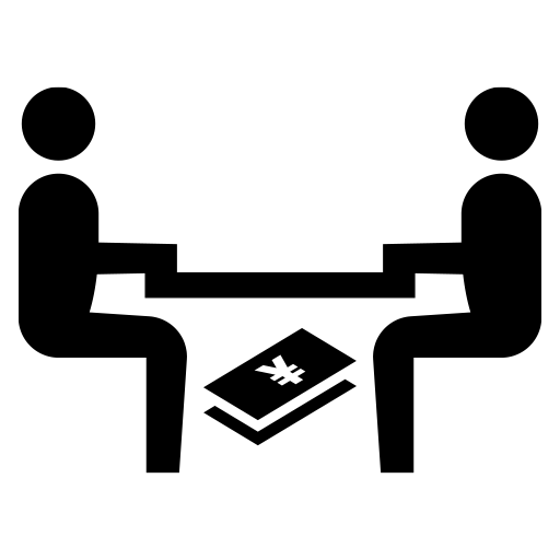 賄賂のピクトグラム、アイコン、イラストの無料（フリー）素材（SVG/JPG/PNG）