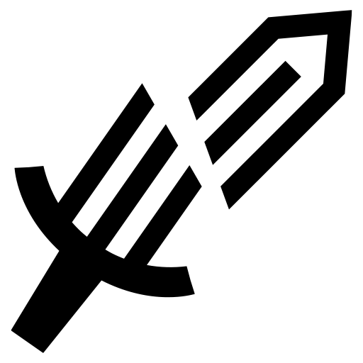 折れた剣のピクトグラム、アイコン、イラストの無料（フリー）素材（SVG/JPG/PNG）