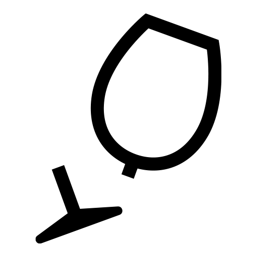 割れたワイングラスのピクトグラム、アイコン、イラストの無料（フリー）素材（SVG/JPG/PNG）
