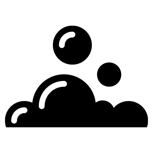 泡のピクトグラム、アイコン、イラストの無料（フリー）素材（SVG/JPG/PNG）