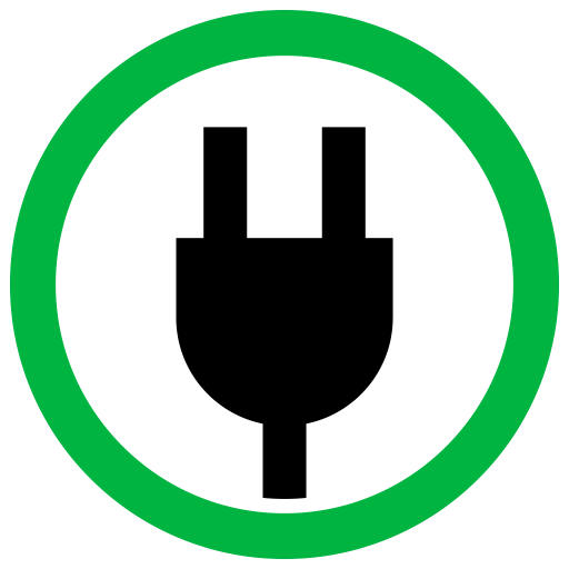 充電許可のピクトグラム、アイコン、イラストの無料（フリー）素材（SVG/JPG/PNG）