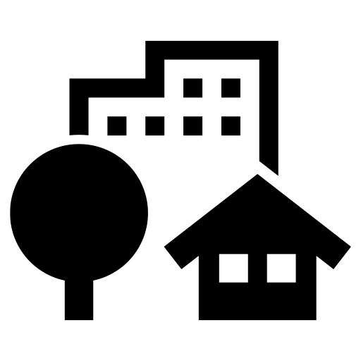 街のピクトグラム、アイコン、イラストの無料（フリー）素材（SVG/JPG/PNG）