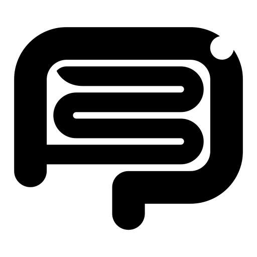 大腸ポリープのピクトグラム、アイコン、イラストの無料（フリー）素材（SVG/JPG/PNG）