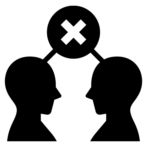 対立のピクトグラム、アイコン、イラストの無料（フリー）素材（SVG/JPG/PNG）