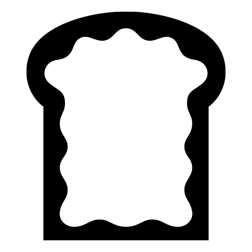 パンの耳のピクトグラム、アイコン、イラストの無料（フリー）素材（SVG/JPG/PNG）