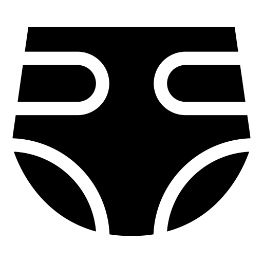 オムツのピクトグラム、アイコン、イラストの無料（フリー）素材（SVG/JPG/PNG）