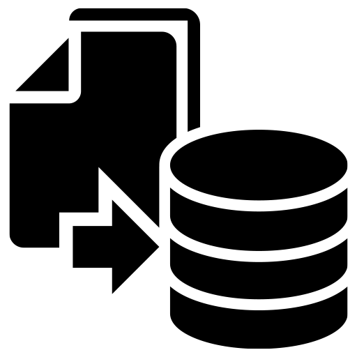 データ化のピクトグラム、アイコン、イラストの無料（フリー）素材（SVG/JPG/PNG）