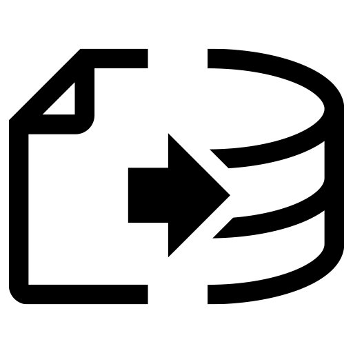 データ化のピクトグラム、アイコン、イラストの無料（フリー）素材（SVG/JPG/PNG）