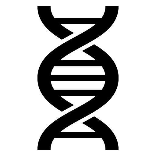 DNAのピクトグラム、アイコン、イラストの無料（フリー）素材（SVG/JPG/PNG）