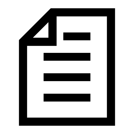 書類のピクトグラム、アイコン、イラストの無料（フリー）素材（SVG/JPG/PNG）