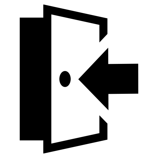 閉扉のピクトグラム、アイコン、イラストの無料（フリー）素材（SVG/JPG/PNG）