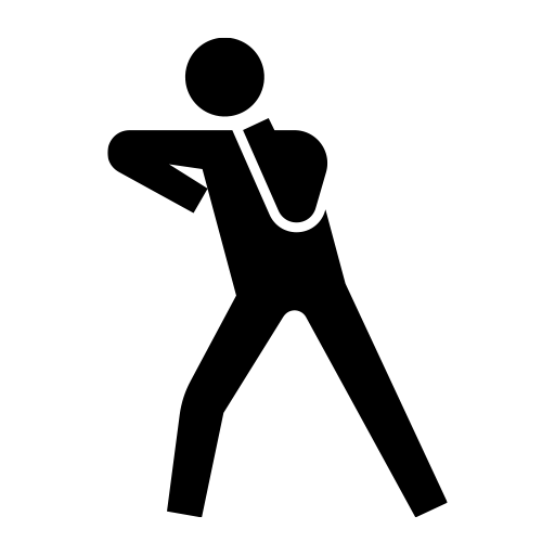 肘打ちのピクトグラム、アイコン、イラストの無料（フリー）素材（SVG/JPG/PNG）