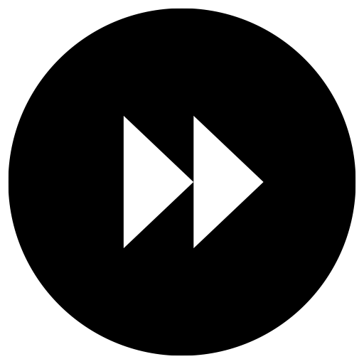 早送りボタンのピクトグラム、アイコン、イラストの無料（フリー）素材（SVG/JPG/PNG）