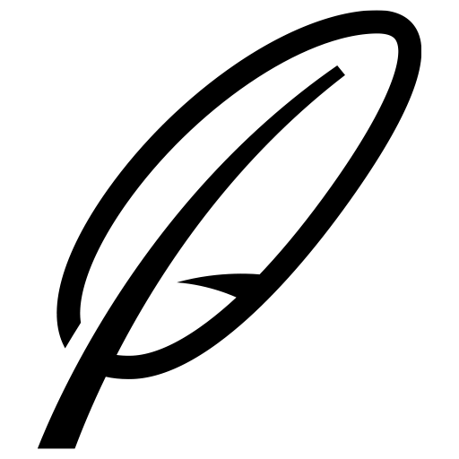 羽根のピクトグラム、アイコン、イラストの無料（フリー）素材（SVG/JPG/PNG）