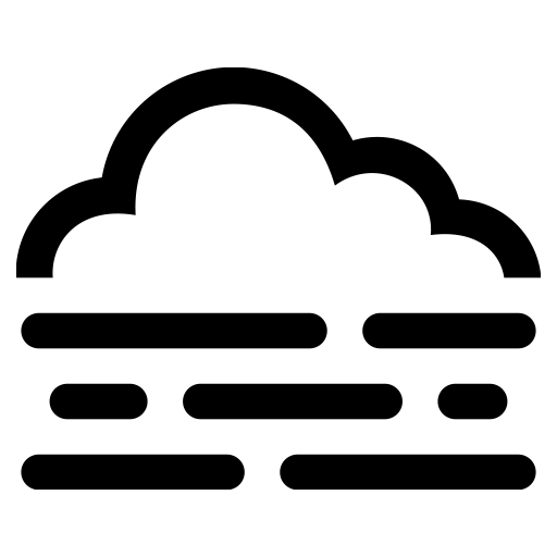 霧のピクトグラム、アイコン、イラストの無料（フリー）素材（SVG/JPG/PNG）