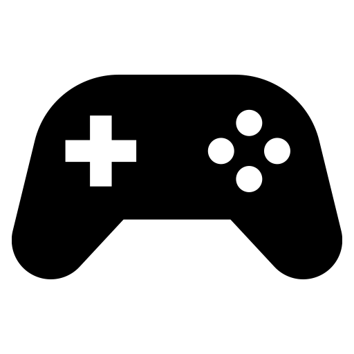 ゲームコントローラーのピクトグラム、アイコン、イラストの無料（フリー）素材（SVG/JPG/PNG）