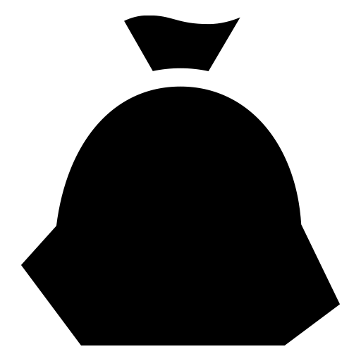 ゴミ袋のピクトグラム、アイコン、イラストの無料（フリー）素材（SVG/JPG/PNG）