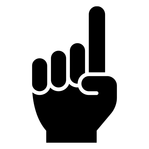 ハンドサインのピクトグラム、アイコン、イラストの無料（フリー）素材（SVG/JPG/PNG）