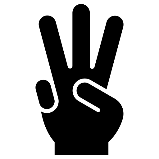 ハンドサインのピクトグラム、アイコン、イラストの無料（フリー）素材（SVG/JPG/PNG）
