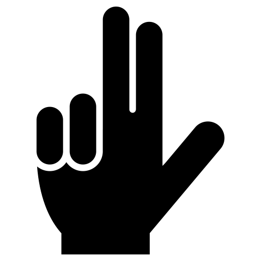 ハンドサインのピクトグラム、アイコン、イラストの無料（フリー）素材（SVG/JPG/PNG）