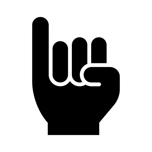 ハンドサインのピクトグラム、アイコン、イラストの無料（フリー）素材（SVG/JPG/PNG）