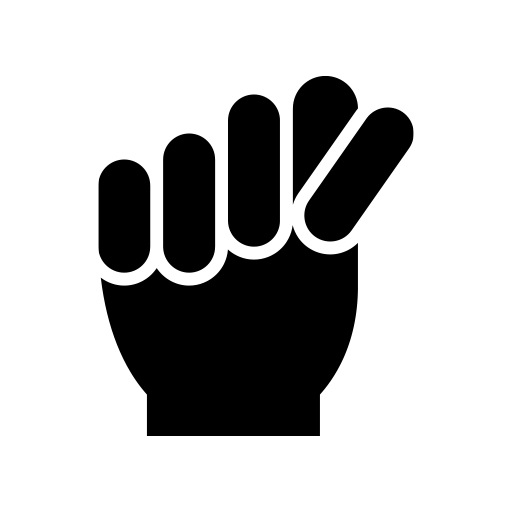 ハンドサインのピクトグラム、アイコン、イラストの無料（フリー）素材（SVG/JPG/PNG）