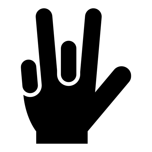 ハンドサインのピクトグラム、アイコン、イラストの無料（フリー）素材（SVG/JPG/PNG）