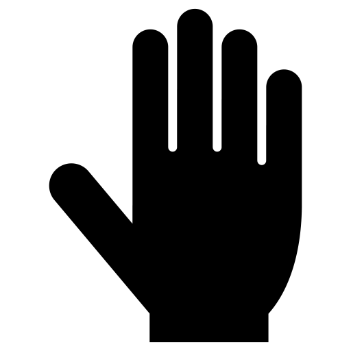 手のピクトグラム、アイコン、イラストの無料（フリー）素材（SVG/JPG/PNG）