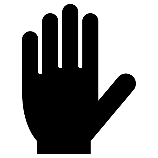 手のピクトグラム、アイコン、イラストの無料（フリー）素材（SVG/JPG/PNG）