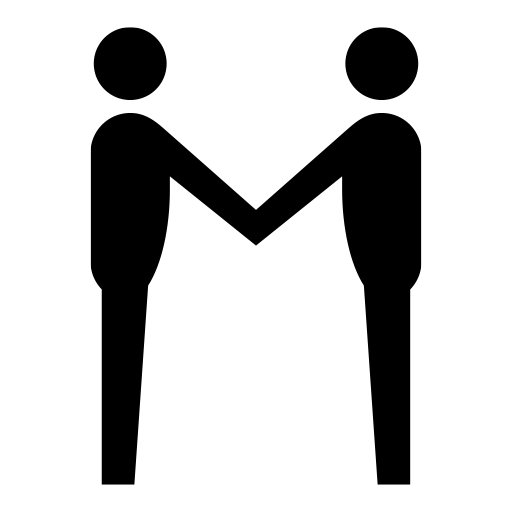 握手のピクトグラム、アイコン、イラストの無料（フリー）素材（SVG/JPG/PNG）