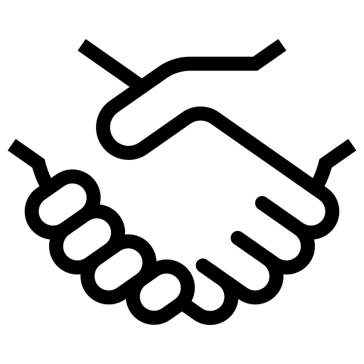 握手のピクトグラム、アイコン、イラストの無料（フリー）素材（SVG/JPG/PNG）