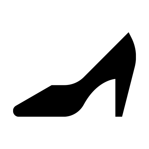 ハイヒールのピクトグラム、アイコン、イラストの無料（フリー）素材（SVG/JPG/PNG）