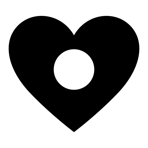 心にぽっかり空いた穴のピクトグラム、アイコン、イラストの無料（フリー）素材（SVG/JPG/PNG）