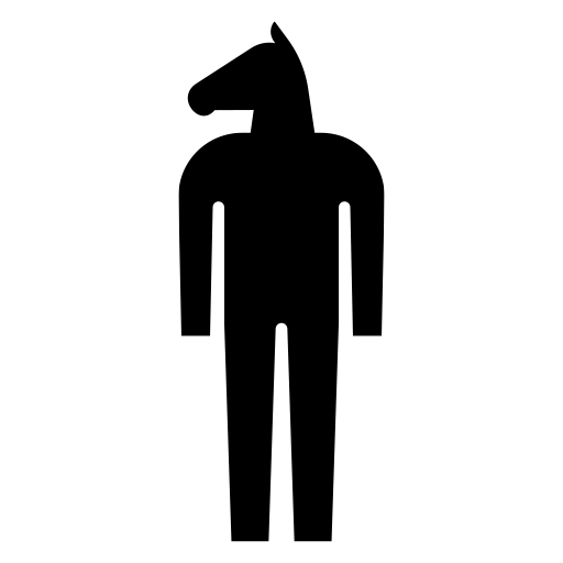 馬頭のピクトグラム、アイコン、イラストの無料（フリー）素材（SVG/JPG/PNG）