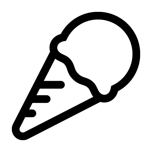 アイスクリームのピクトグラム、アイコン、イラストの無料（フリー）素材（SVG/JPG/PNG）