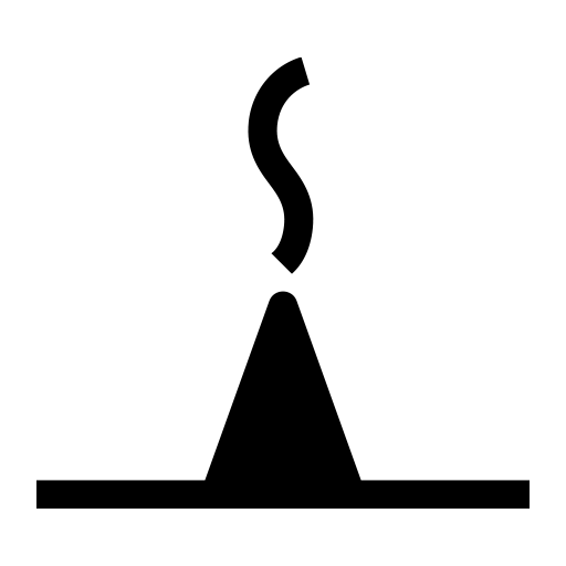 お香のピクトグラム、アイコン、イラストの無料（フリー）素材（SVG/JPG/PNG）