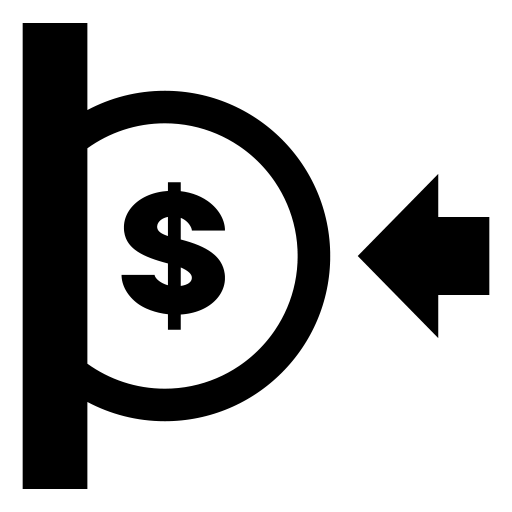 コイン投入のピクトグラム、アイコン、イラストの無料（フリー）素材（SVG/JPG/PNG）