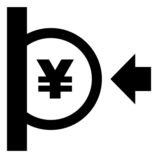 コイン投入のピクトグラム、アイコン、イラストの無料（フリー）素材（SVG/JPG/PNG）