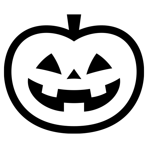 ジャック・オー・ランタンのピクトグラム、アイコン、イラストの無料（フリー）素材（SVG/JPG/PNG）