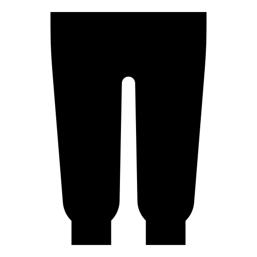 ジョガーパンツのピクトグラム、アイコン、イラストの無料（フリー）素材（SVG/JPG/PNG）