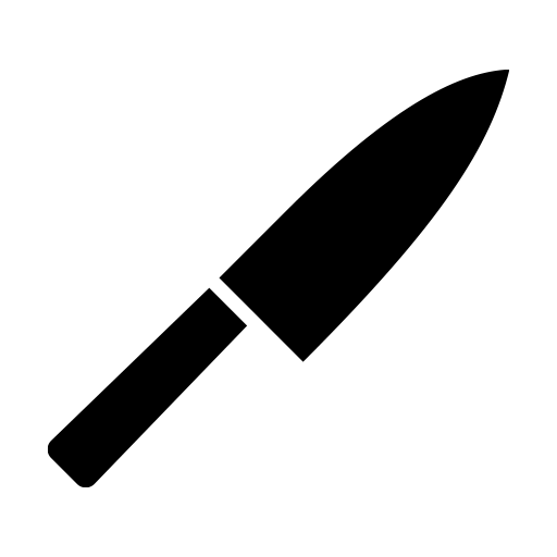 包丁のピクトグラム、アイコン、イラストの無料（フリー）素材（SVG/JPG/PNG）