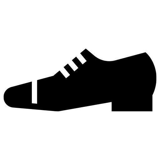 革靴のピクトグラム、アイコン、イラストの無料（フリー）素材（SVG/JPG/PNG）